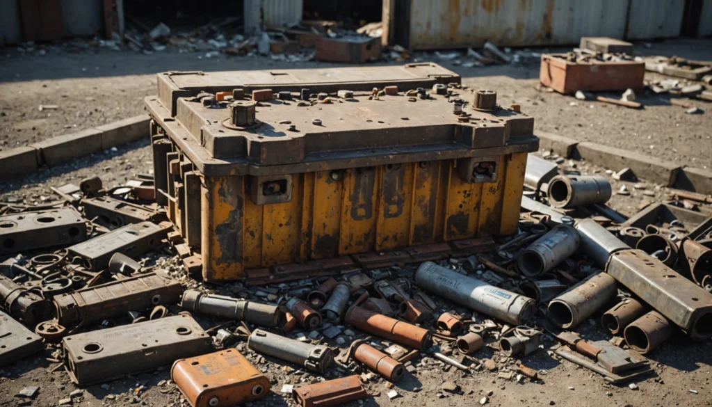 prix batterie voiture ferraille
