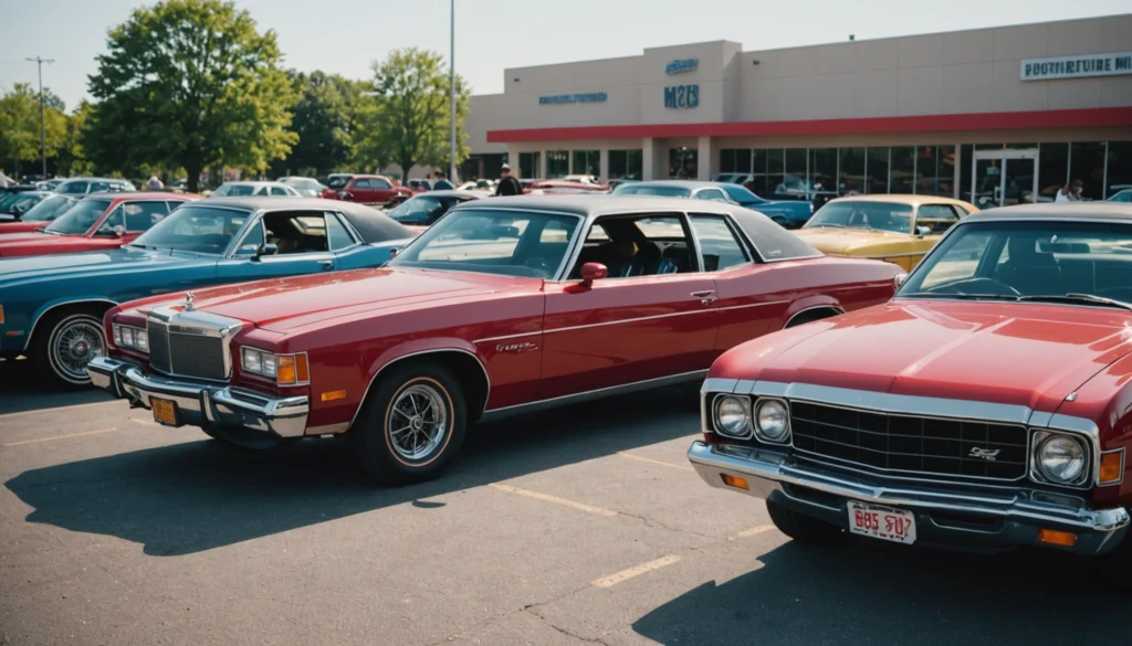 voiture américaine année 80