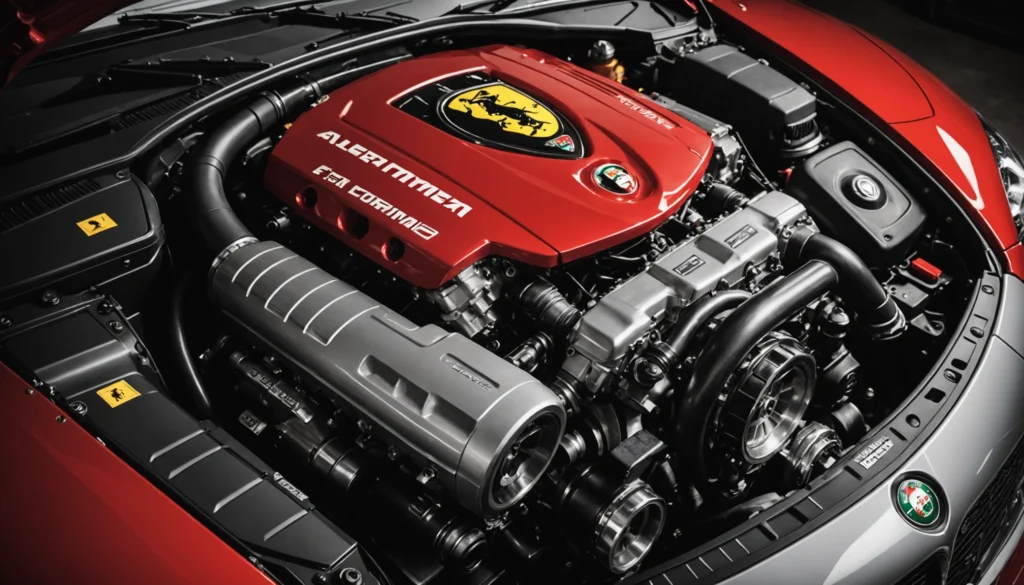 alfa romeo moteur ferrari